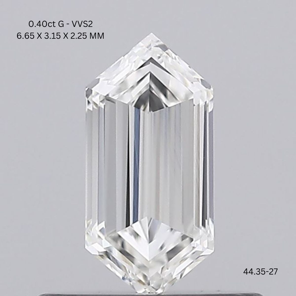 0.8 CT G VVS2 HEXAGONAL diamond Pairs Inventory