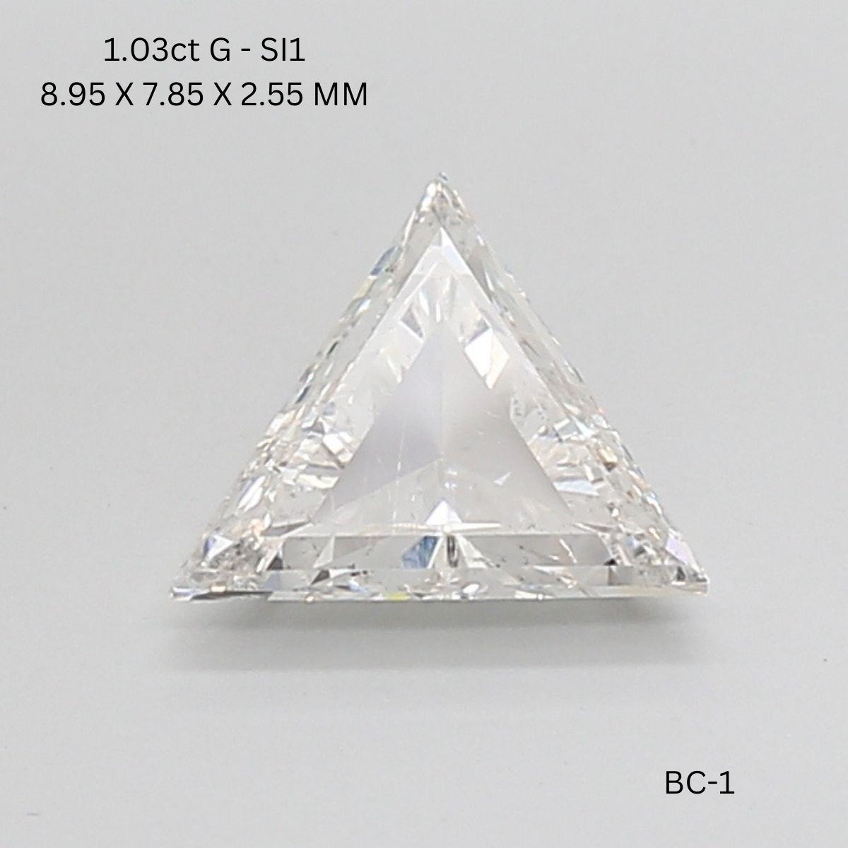 1.03 CT G SI1 TRIANGULAR diamond Fancy Shape
