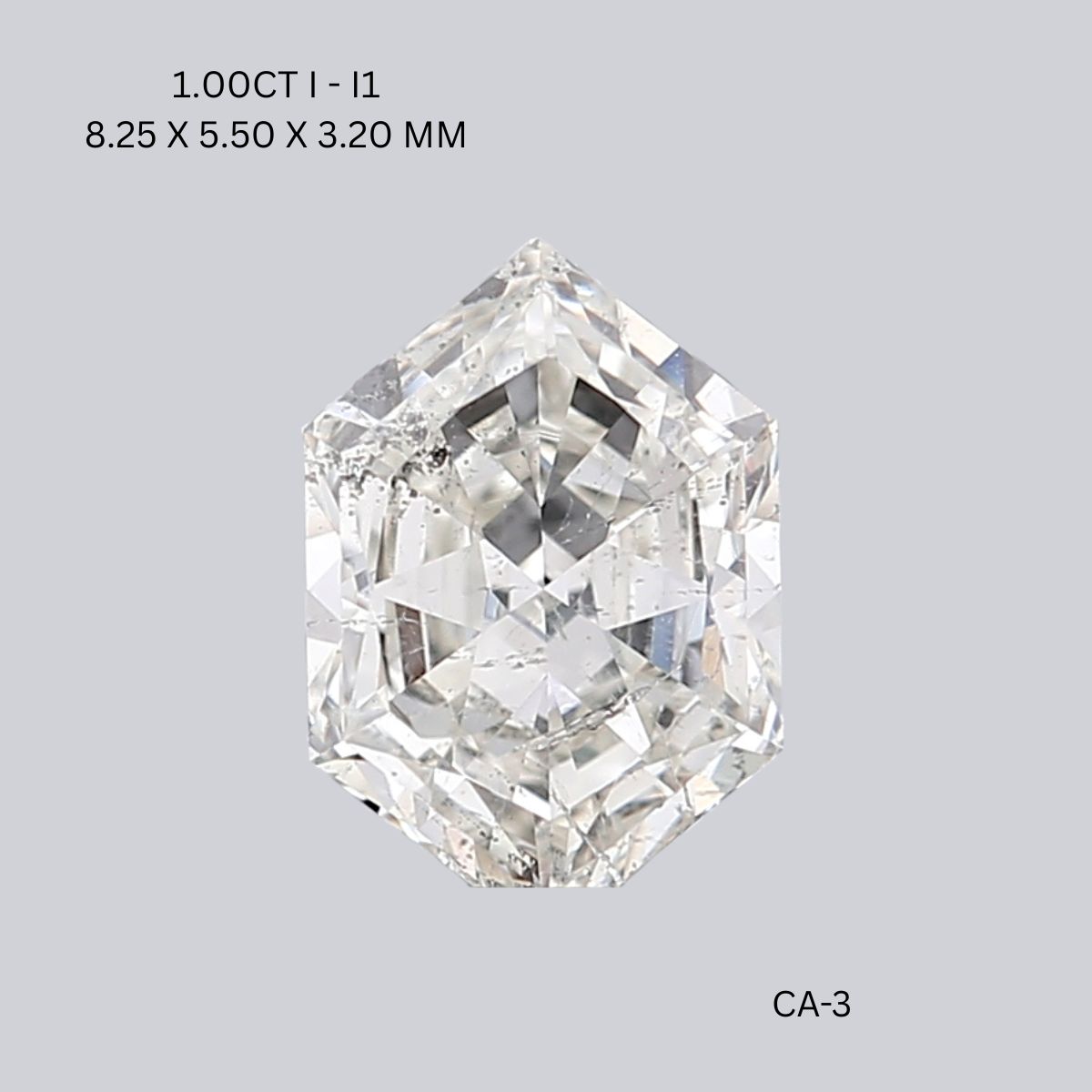 1.00 CT I I1 HEXAGONAL diamond Fancy Shape