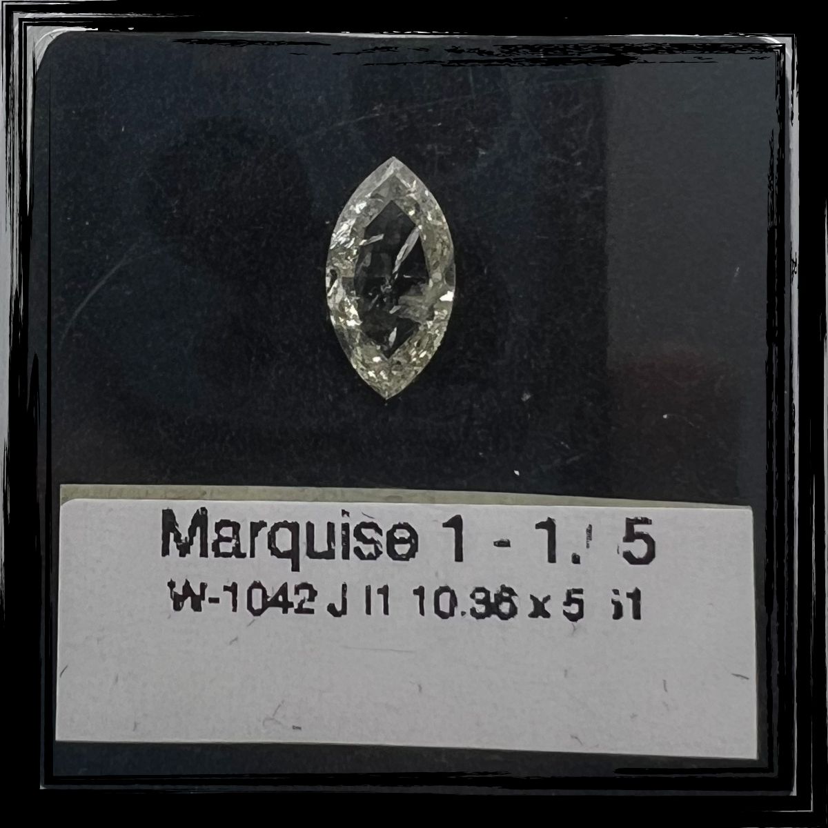1.05 CT J I1 MARQUISE diamond Fancy Shape